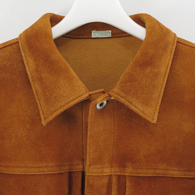 【A.PRESSE/アプレッセ】<br>Vintage Suede Leather No.213 Jacket <br>25AAP-01-59