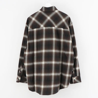 【Rafu/ラフ】<br>Standerd shirt (D.BROWN) <br>Rafu001