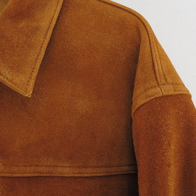 【A.PRESSE/アプレッセ】<br>Vintage Suede Leather No.213 Jacket <br>25AAP-01-59