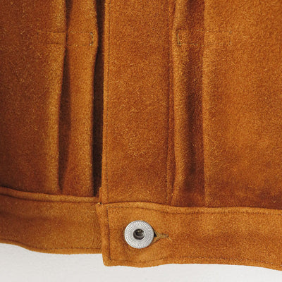 【A.PRESSE/アプレッセ】<br>Vintage Suede Leather No.213 Jacket <br>25AAP-01-59