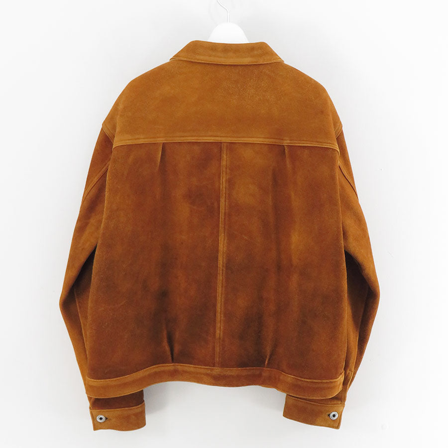 【A.PRESSE/アプレッセ】<br>Vintage Suede Leather No.213 Jacket <br>25AAP-01-59