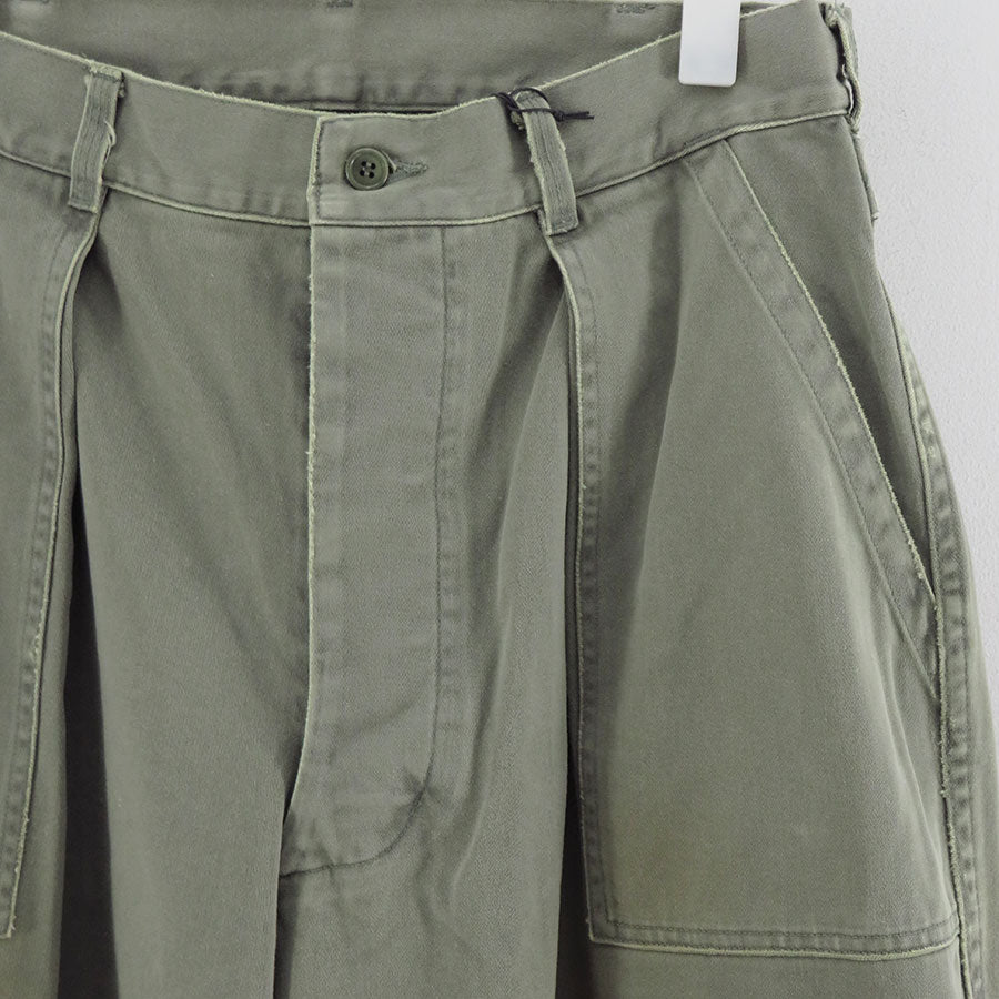 【A.PRESSE/アプレッセ】<br>Vintage USAF Hemmed Bottoms <br>25AAP-04-34