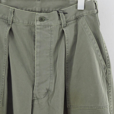 【A.PRESSE/アプレッセ】<br>Vintage USAF Hemmed Bottoms <br>25AAP-04-34