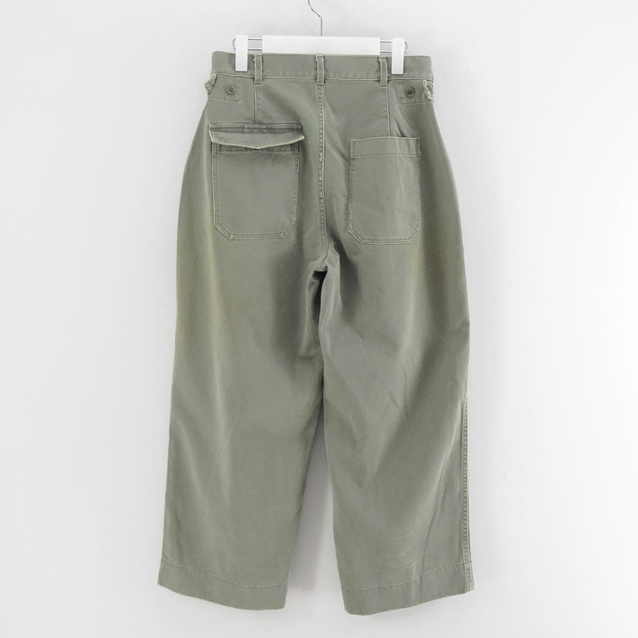 【A.PRESSE/アプレッセ】<br>Vintage USAF Hemmed Bottoms <br>25AAP-04-34