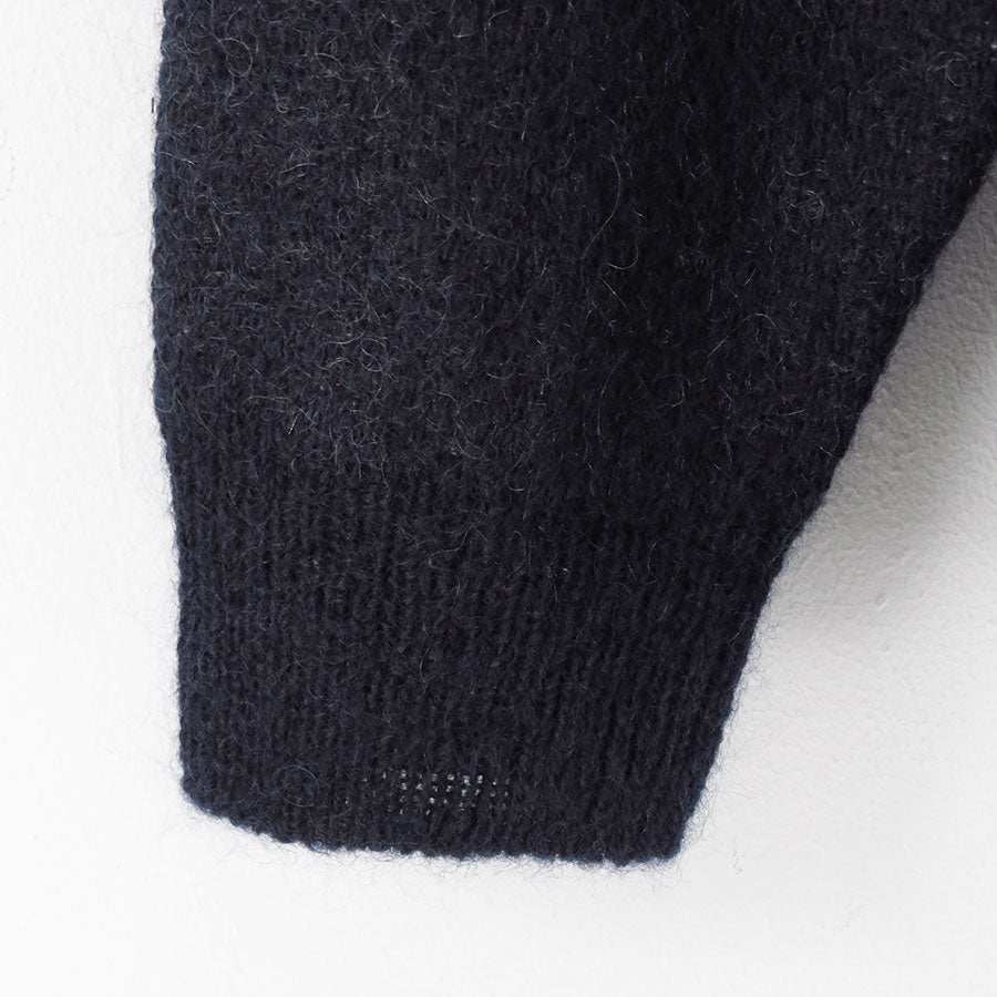 【NICENESS/ナイスネス】<br>FRANCES / フランセス (モヘヤシルク サンダークルーネックセーター) <br>NN-4201J16