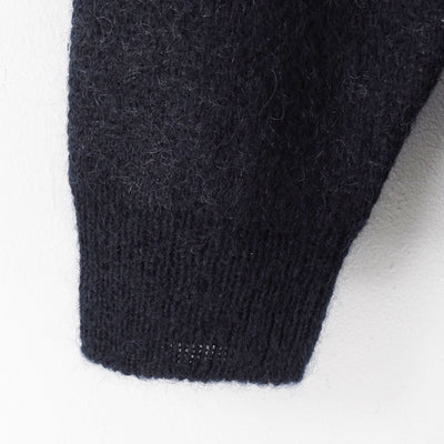 【NICENESS/ナイスネス】<br>FRANCES / フランセス (モヘヤシルク サンダークルーネックセーター) <br>NN-4201J16
