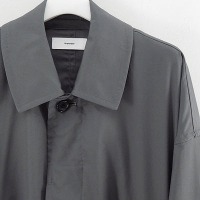 【Graphpaper/グラフペーパー】<br>Solotex Twill Oversized Coat <br>GU253-10160B
