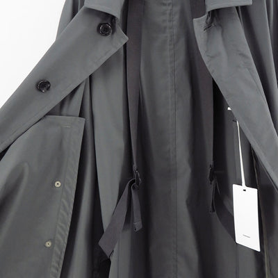 【Graphpaper/グラフペーパー】<br>Solotex Twill Oversized Coat <br>GU253-10160B
