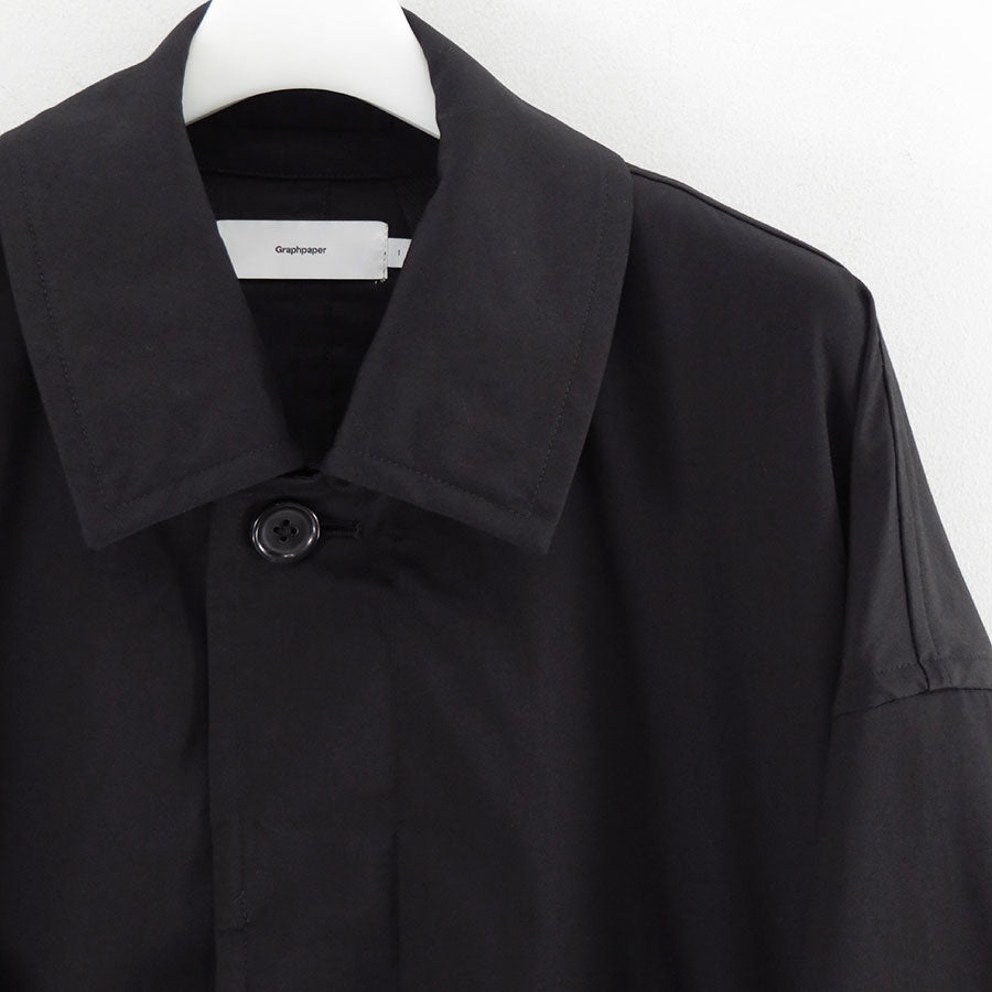 【Graphpaper/グラフペーパー】<br>Solotex Twill Oversized Coat <br>GU253-10160B