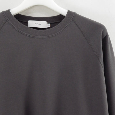 【Graphpaper/グラフペーパー】<br>Hard Terry Crew Neck Sweat <br>GM253-70195B