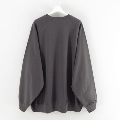 【Graphpaper/グラフペーパー】<br>Hard Terry Crew Neck Sweat <br>GM253-70195B