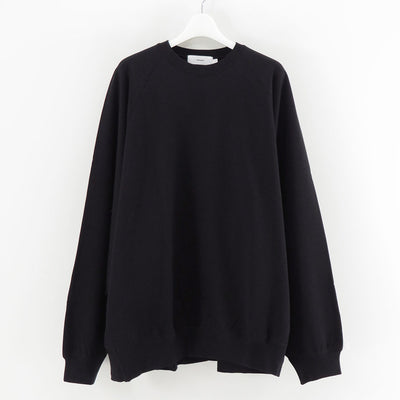 【Graphpaper/グラフペーパー】<br>Hard Terry Crew Neck Sweat <br>GM253-70195B