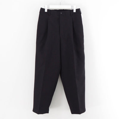 【Graphpaper/グラフペーパー】<br>Scale Off Wool Wide Tapered Slacks <br>GM253-40177B