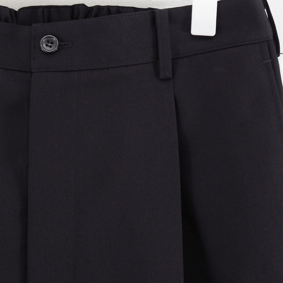 【Graphpaper/グラフペーパー】<br>Scale Off Wool Wide Tapered Slacks <br>GM253-40177B