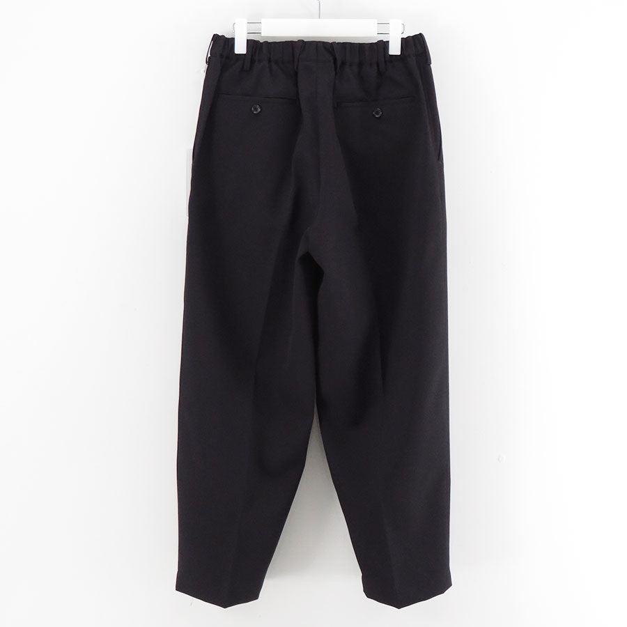 【Graphpaper/グラフペーパー】<br>Scale Off Wool Wide Tapered Slacks <br>GM253-40177B