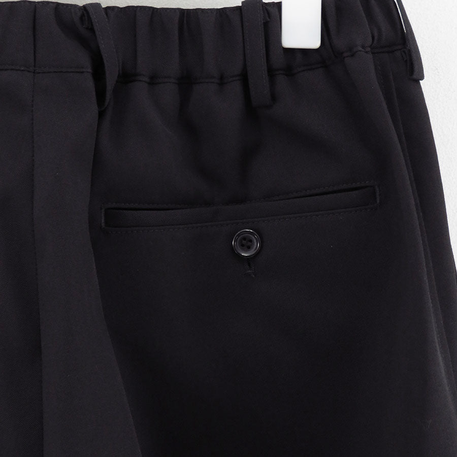 【Graphpaper/グラフペーパー】<br>Scale Off Wool Wide Tapered Slacks <br>GM253-40177B