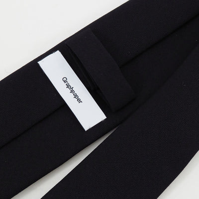 【Graphpaper/グラフペーパー】<br>Scale Off Wool Necktie <br>GU253-90178B