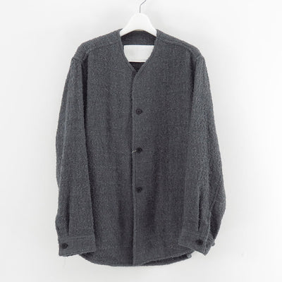 【nonnotte/ノノット】<br>No Collar Shirt Jacket <br>N-25A-023