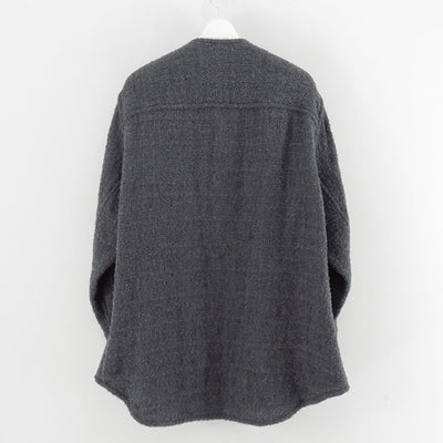 【nonnotte/ノノット】<br>No Collar Shirt Jacket <br>N-25A-023