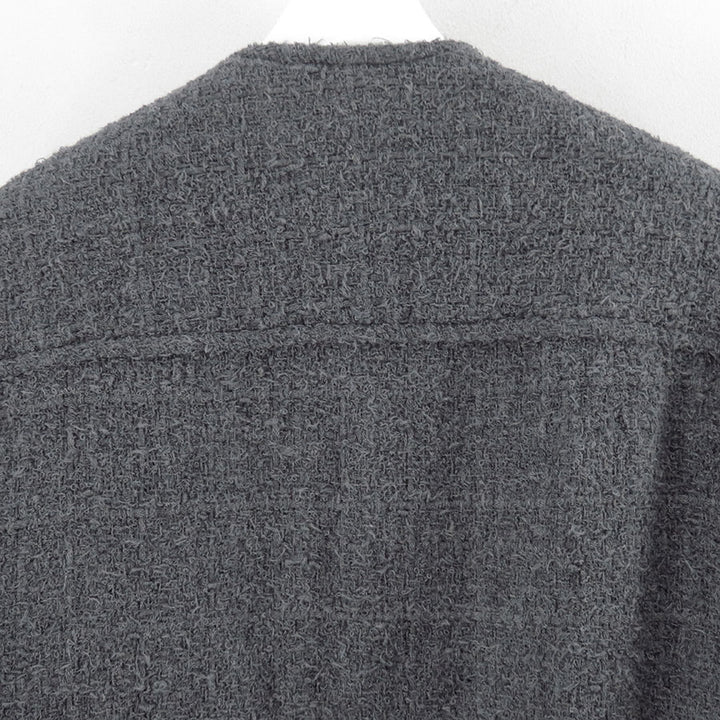 じょん　un/unbient Wool No-collar Jacket nonnotte/ノノット】No Collar Shirt Jacket N-25A-023の通販