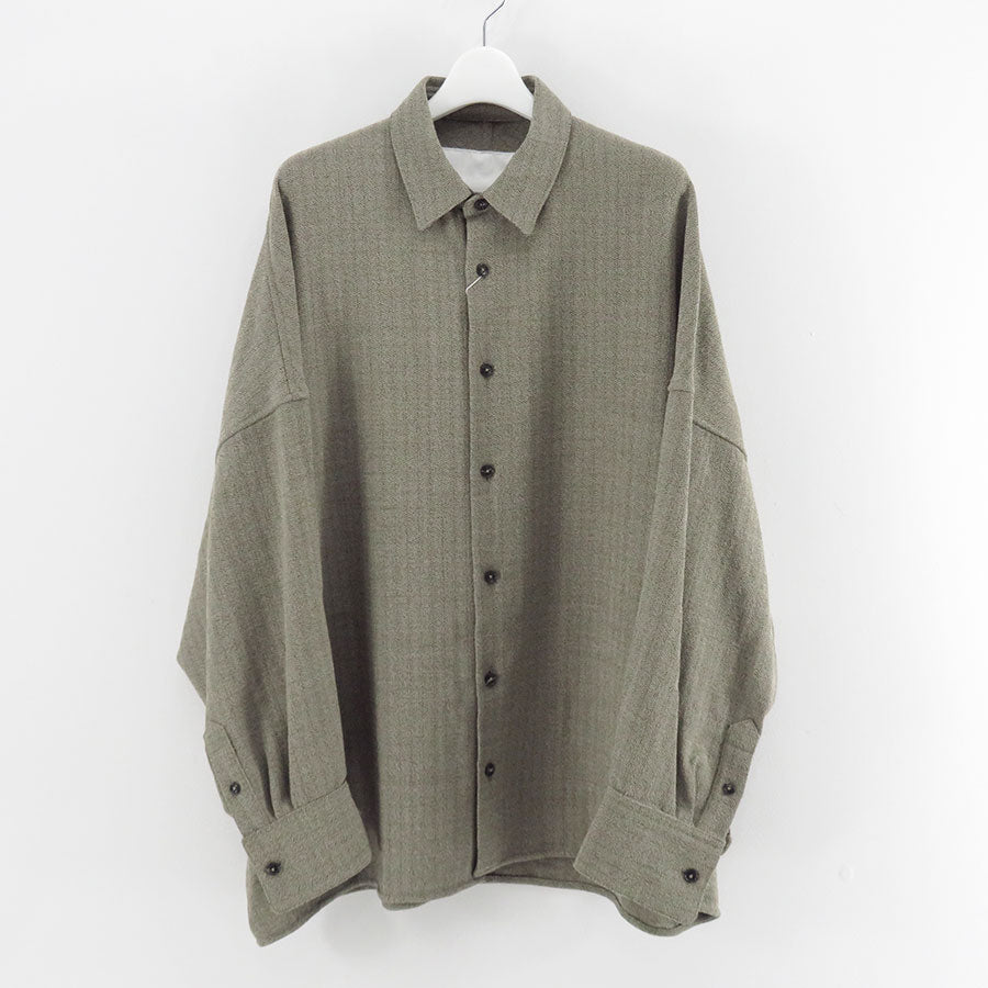 【nonnotte/ノノット】<br>Draping Shirt Type A <br>N-25A-030