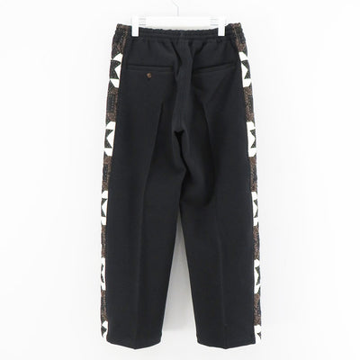 【KHOKI/コッキ】<br>Hand patchwork quilted track pants <br>23aw-p-09