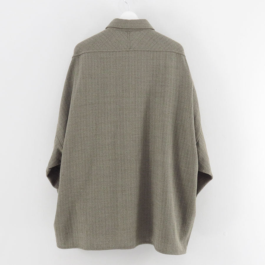 【nonnotte/ノノット】<br>Draping Shirt Type A <br>N-25A-030