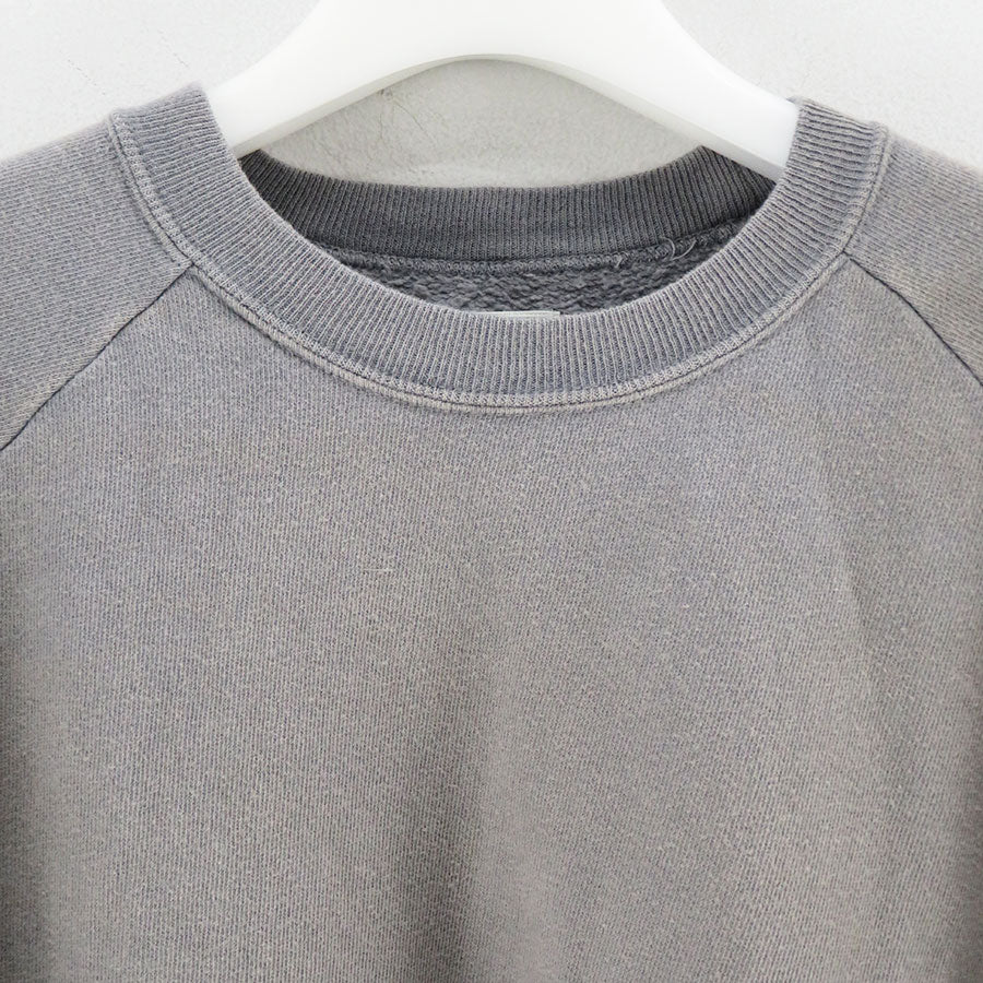 A.PRESSE グレー 長袖カットソー A.PRESSE/アプレッセ】Vintage Light Weight S/S Sweatshirt 26SAP-05