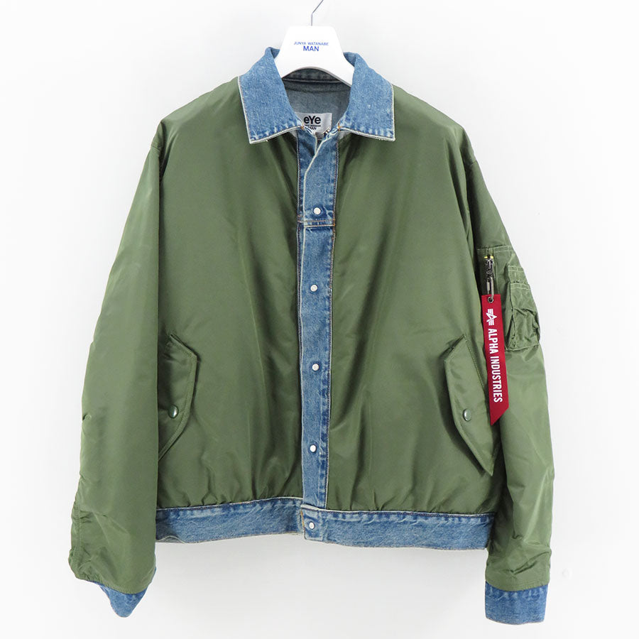 eYe JUNYA WATANABE MAN/アイジュンヤワタナベマン】ナイロンツイル×綿