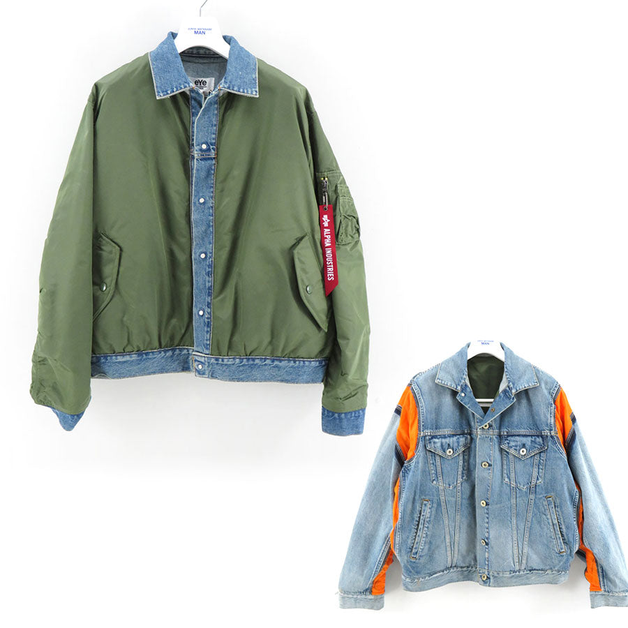 eYe JUNYA WATANABE MAN/アイジュンヤワタナベマン】ナイロンツイル×綿