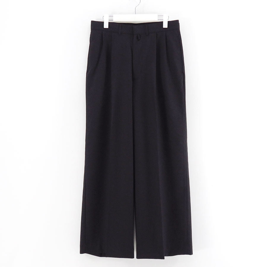 【REVERBERATE/リバーバレイト】<br>TACKED TROUSERS <br>REV-25AW-TR05-PL