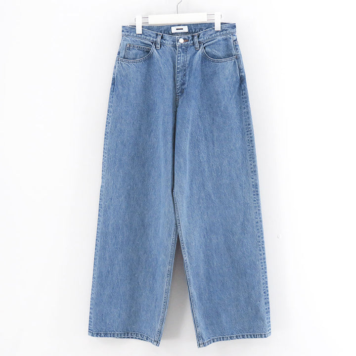 REVERBERATE】GRID DENIM PANTS - BUGGY PROJECT G/R - Retro Baggy
