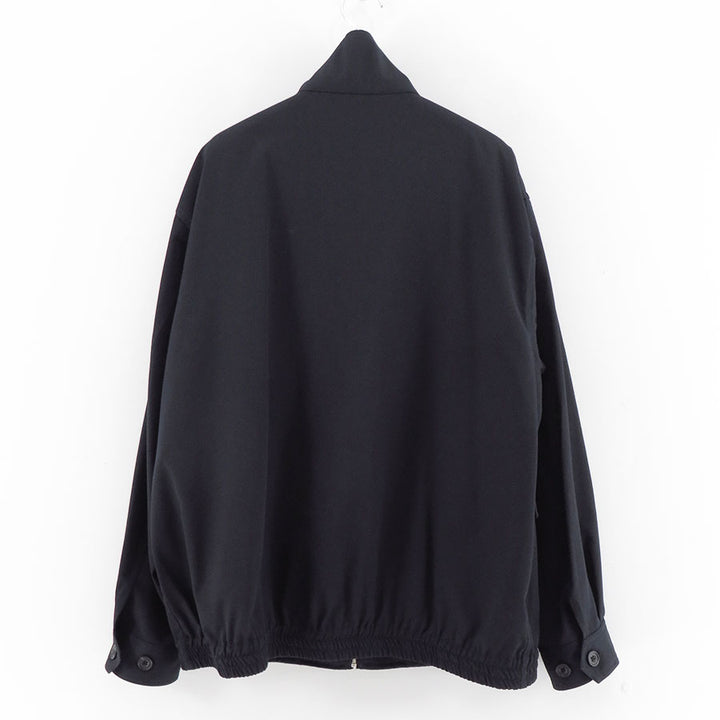 雪の豪奢 ULTERIOR/アルテリア】CHAMBRAY SOFT GABARDINE ZIP UP JKT ジャケット・アウター