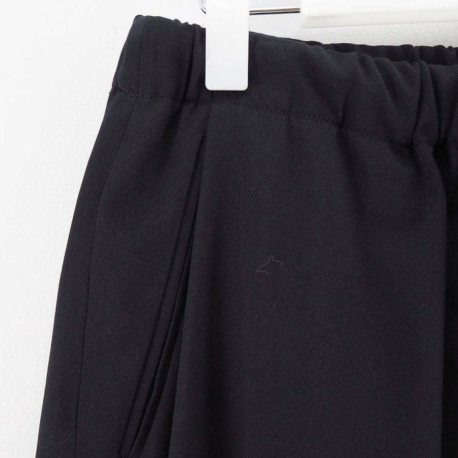 ULTERIOR/アルテリア】CHAMBRAY SOFT GABARDINE DRAWSTRING PANTS 