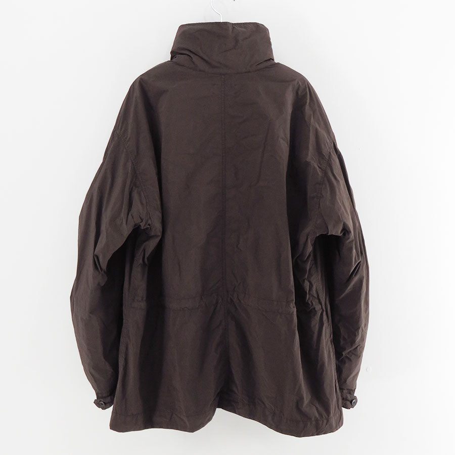 25AW新品未使用/ATON SHORT MODS COAT BROWN 02 ATON - Air Weather Short Mods Coat -コート-（Brown