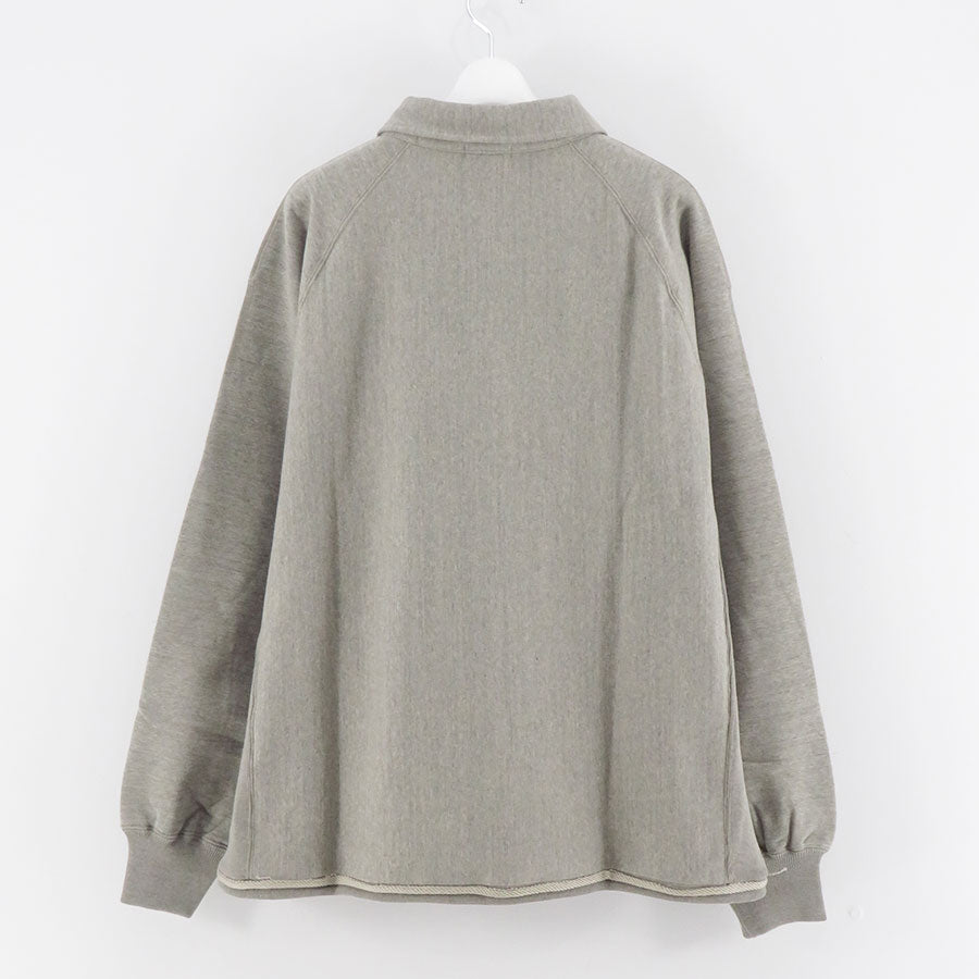 【ULTERIOR/アルテリア】<br>FADED SILKY TERRY RW HALF ZIP P/O <br>ULCS89-KA125