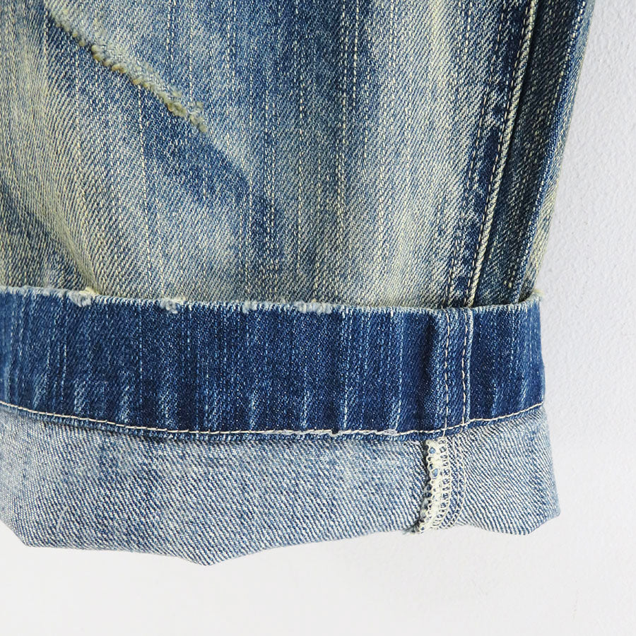 【Porter Classic/ポータークラシック】<br>STEINBECK DENIM PAINTER PANTS (VINTAGE CUSTOM) <br>PC-005-2497