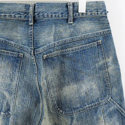 【Porter Classic/ポータークラシック】<br>STEINBECK DENIM PAINTER PANTS (VINTAGE CUSTOM) <br>PC-005-2497