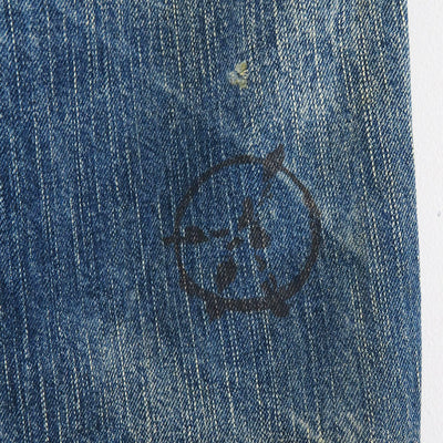 【Porter Classic/ポータークラシック】<br>STEINBECK DENIM PAINTER PANTS (VINTAGE CUSTOM) <br>PC-005-2497
