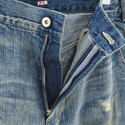 【Porter Classic/ポータークラシック】<br>STEINBECK DENIM PAINTER PANTS (VINTAGE CUSTOM) <br>PC-005-2497