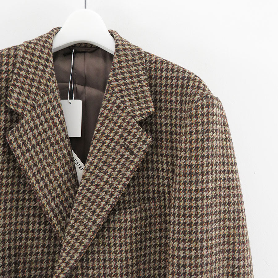 AURALEE/オーラリー】BRITISH WOOL TWEED OVER JACKET A23AJ01BTの通販