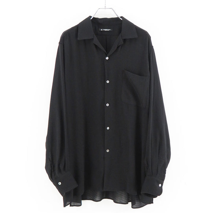 MAATEE&SONS/マーティーアンドサンズ】OPEN COLLAR SHIRTS SILKRAYON MAATEE&SONS/マーティーアンドサンズ】OPEN COLLAR SHIRTS SILKRAYON