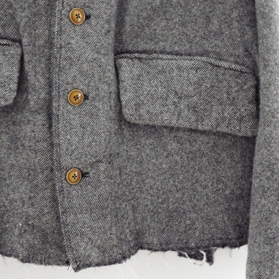 【KHOKI/コッキ】<br>Asymmetric jacket <br>25fw-jk-08