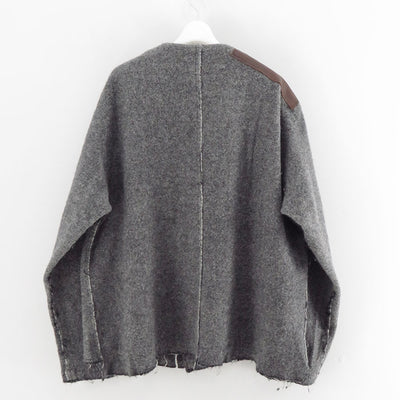 【KHOKI/コッキ】<br>Asymmetric jacket <br>25fw-jk-08