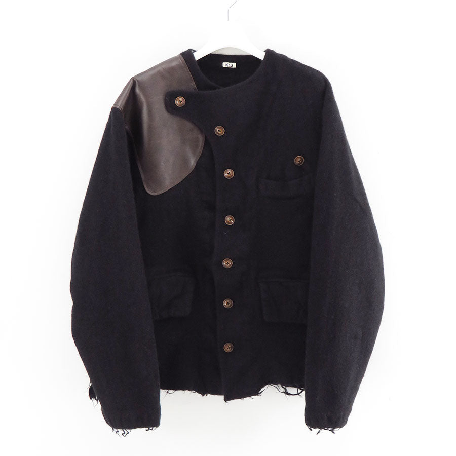 【KHOKI/コッキ】<br>Asymmetric jacket <br>25fw-jk-08
