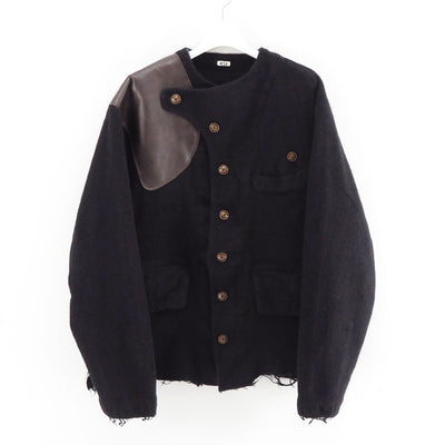 【KHOKI/コッキ】<br>Asymmetric jacket <br>25fw-jk-08