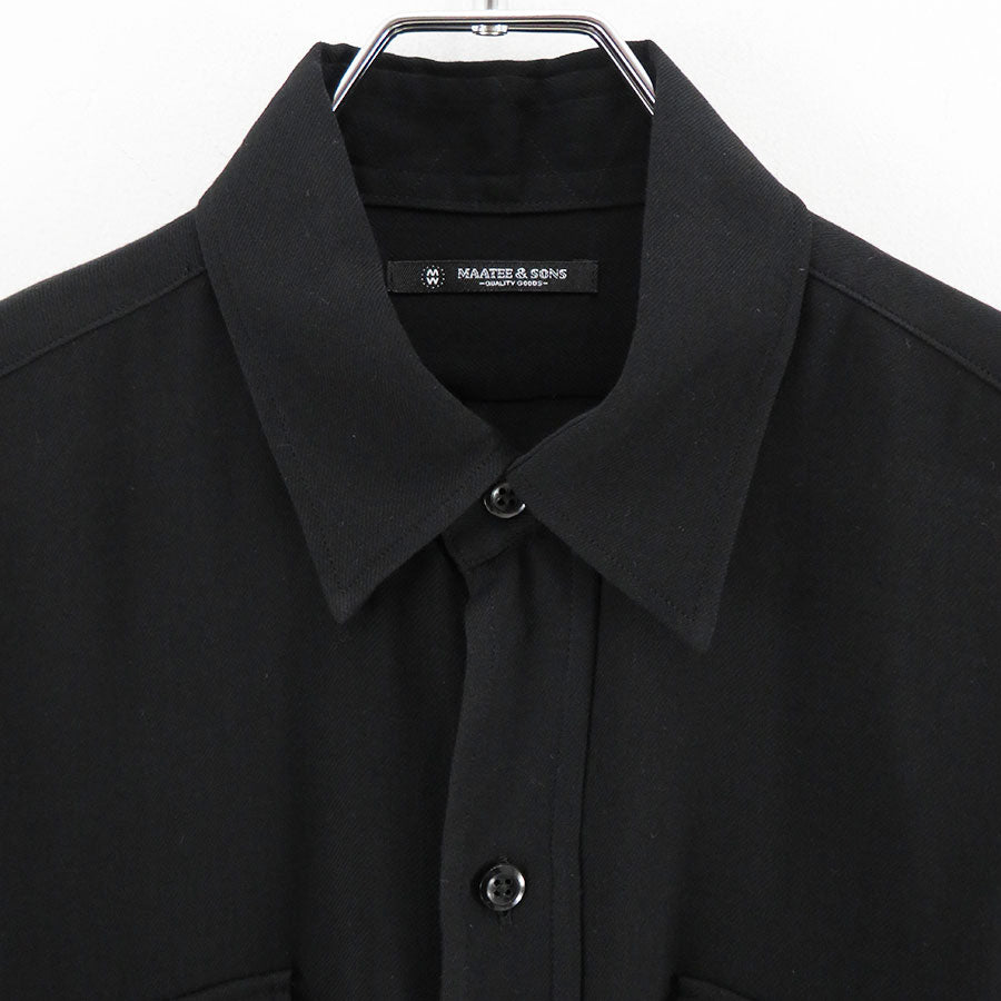 MAATEE&SONS マーティーアンドサンズ コットンポロシャツ MAATEE&SONS / マーティーアンドサンズ | POLO - Brown | 通販 - 正規