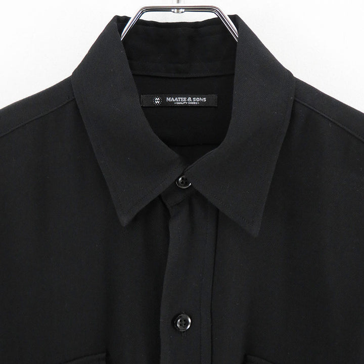 MAATEE&SONS/マーティーアンドサンズ】WORK SHIRTS SILKRAYON MT6103