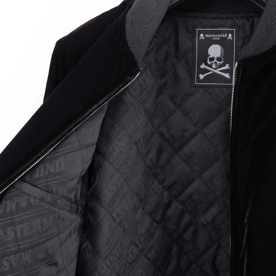 【mastermind JAPAN/マスターマインドジャパン】<br>VELOUR SOUVENIR BLOUSON <br/>MJ25E15-BL023