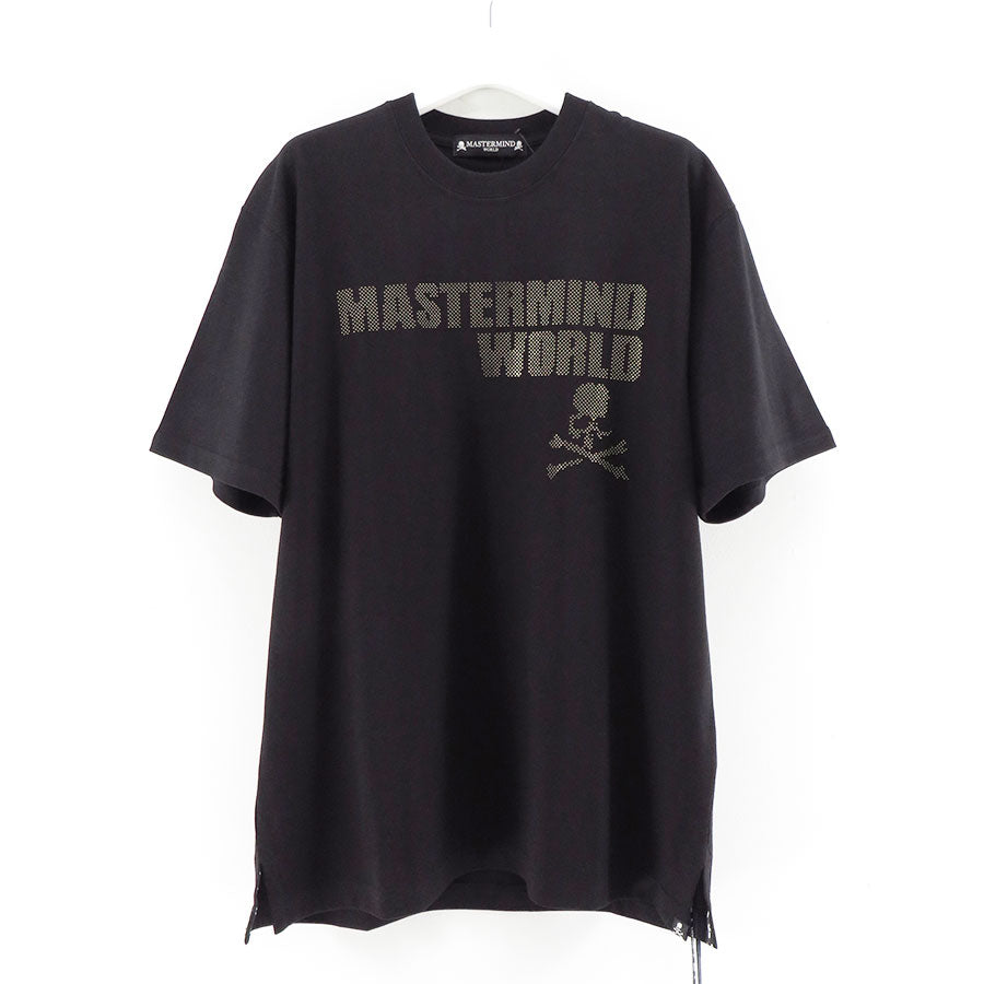 【MASTERMIND WORLD/マスターマインドワールド】<br>STUDDED TEE (REGULAR FIT) <br/>MW25S14-TS061